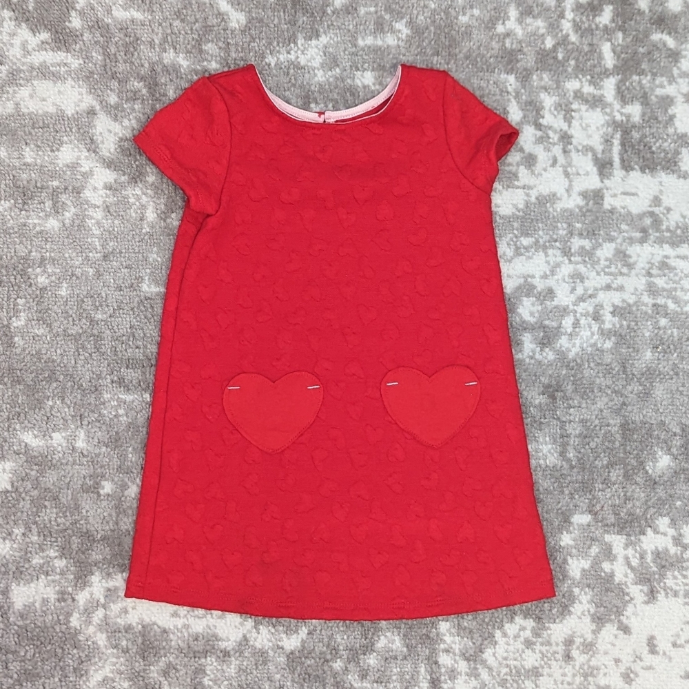 Red Heart Valentines Day Dress